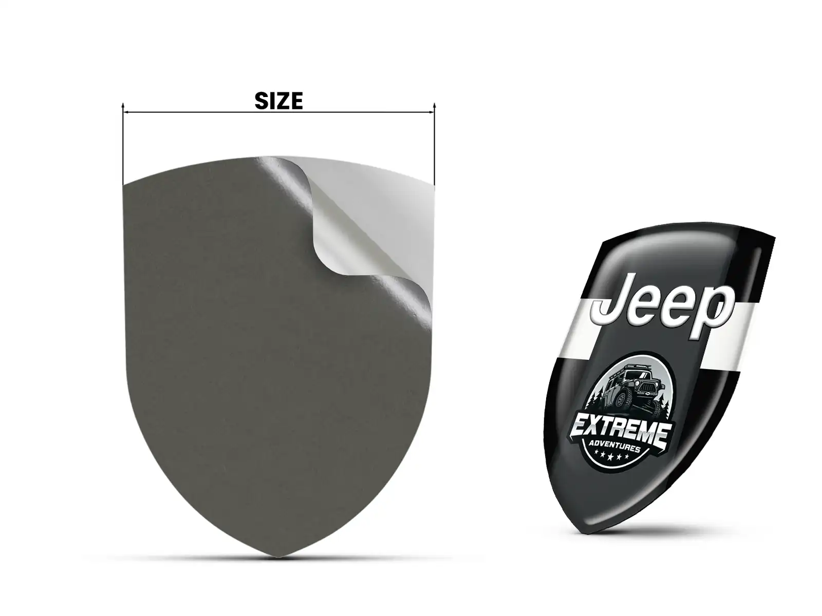 Jeep Pegatinas Negocio Personalizadas Edición Pro Personalizable